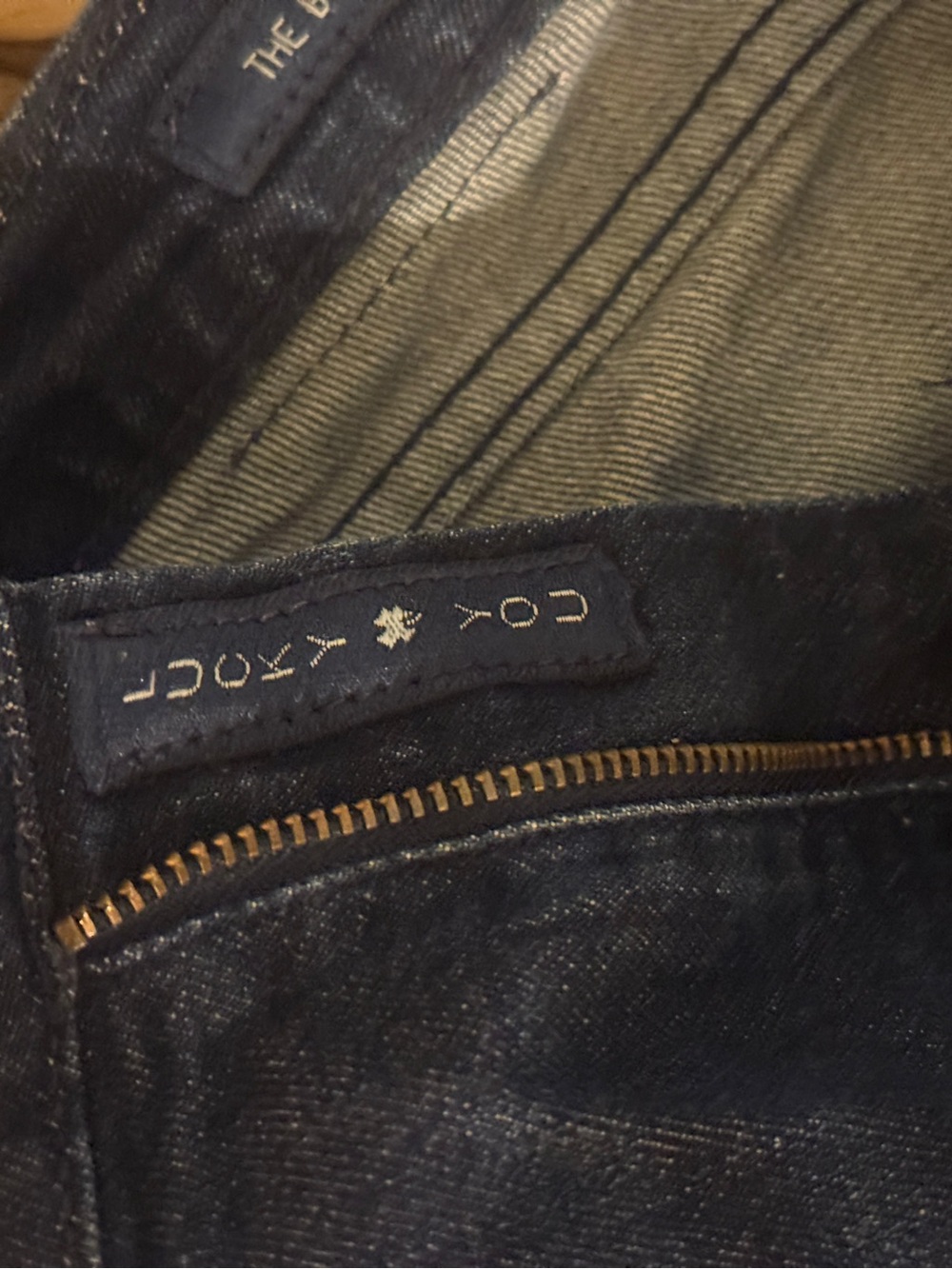 Lucky brand the bell flare Dark Blue Flared Women’s Jeans Sz 4/27 - Picture 3 of 7